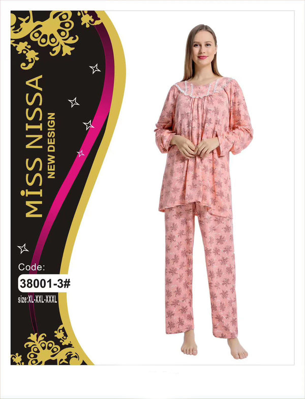 Soft Cotton Loose Fit Long Shirt Night Dress Comfortable Daily Wear & Sleepwear