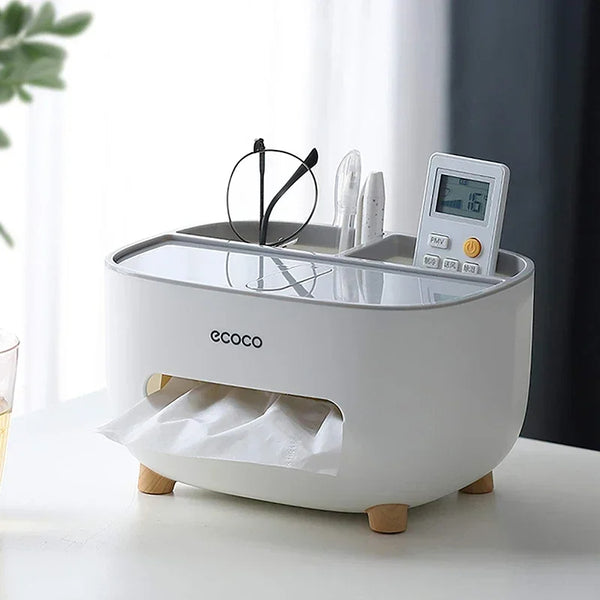 ECOCO Multipurpose Desktop Tissue Box. (Original)
