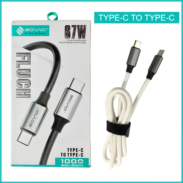 SOVO FLUCH 27w High Quality Fast Charging Cables