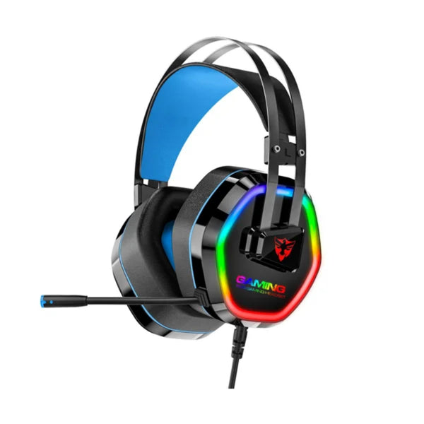 RGB Gaming Headset with 7.1 Surround Sound, Noise-Cancelling Mic & 50mm Drivers