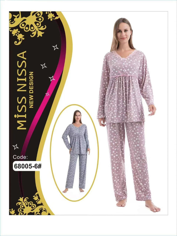 Soft Cotton Loose-Fit Long Nightshirt Comfortable Daily Wear and Sleepwear