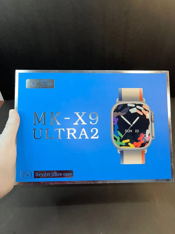 MK X9 Series 9 Smart Watch, 7 in 1 Ultra, 49mm Big Display