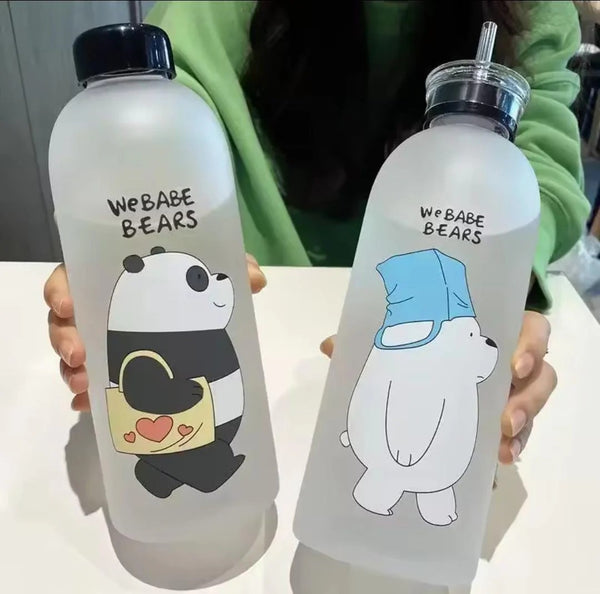 Bear Transparent Leak-proof Bottle